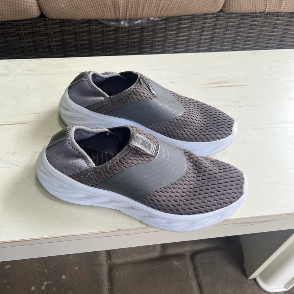 Hoka women slip ons